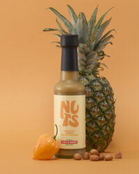 NUTS Hot Sauce - Pineapple, Peanut & Yellow Habanero